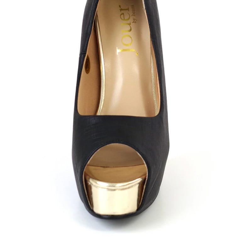 オープントゥパンプス