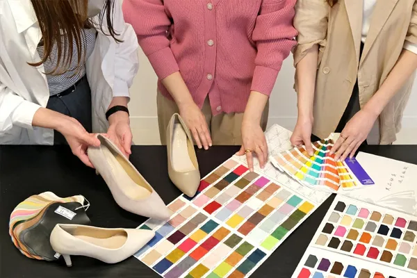 自社企画だからできるこだわりの靴作り