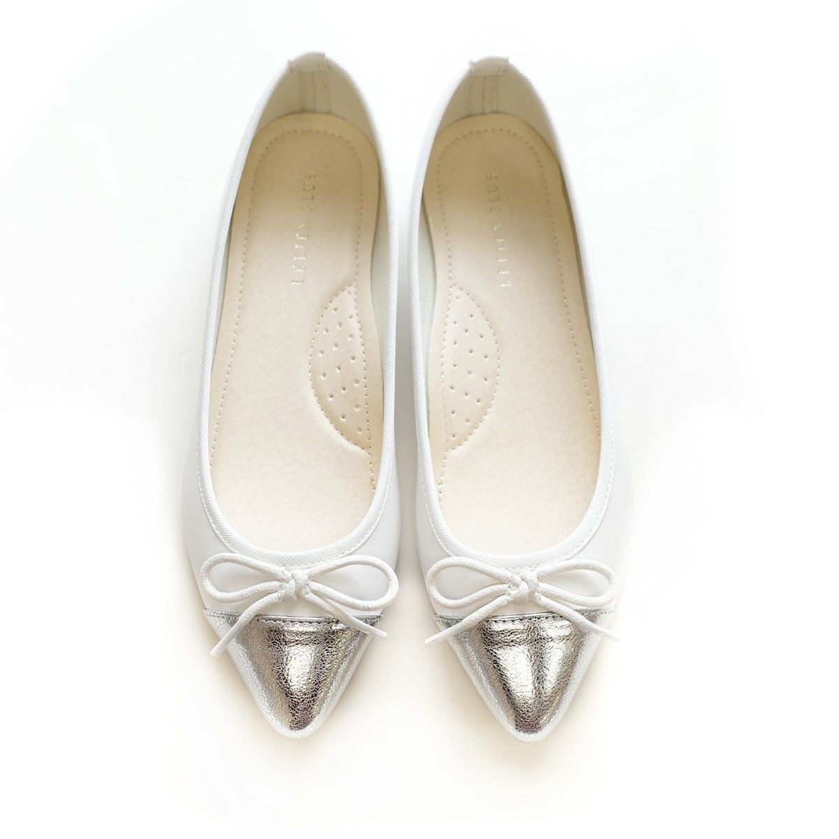 ホワイト(PU)×シルバー(PU)