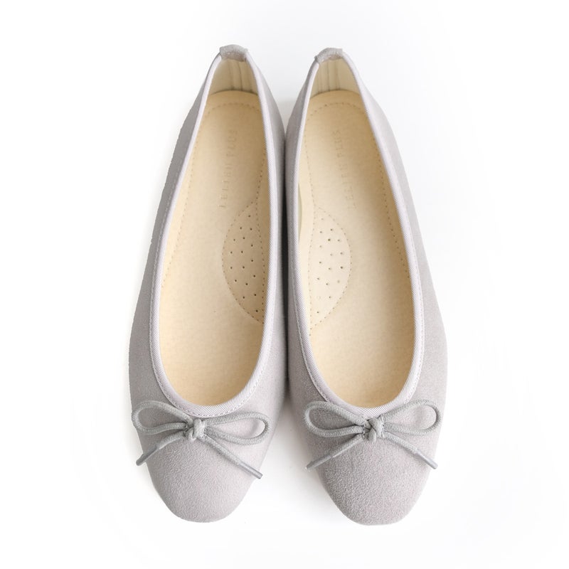 ライトグレー(スエード)