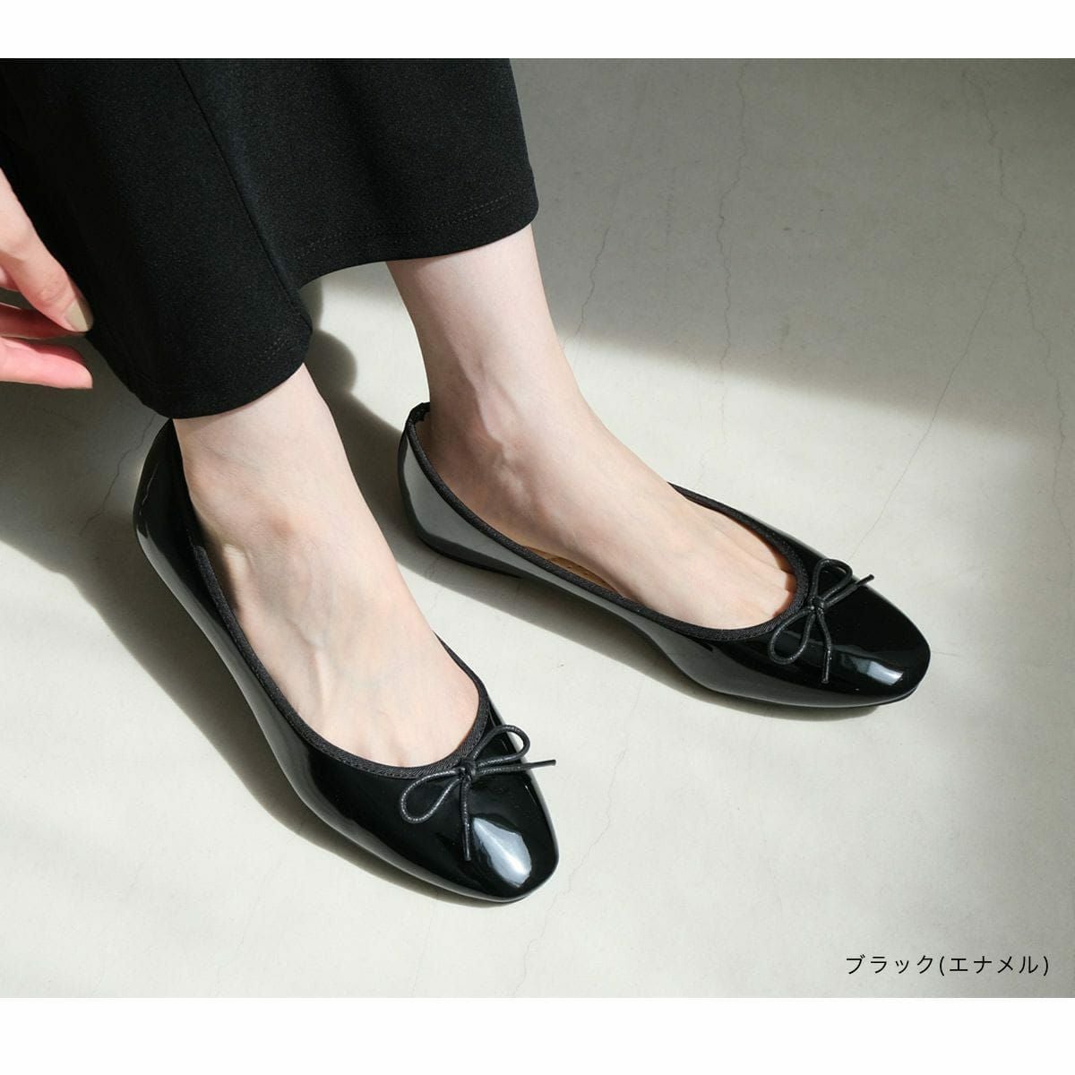 セミスクエアトゥバレエシューズ レディース | 《公式》レディース