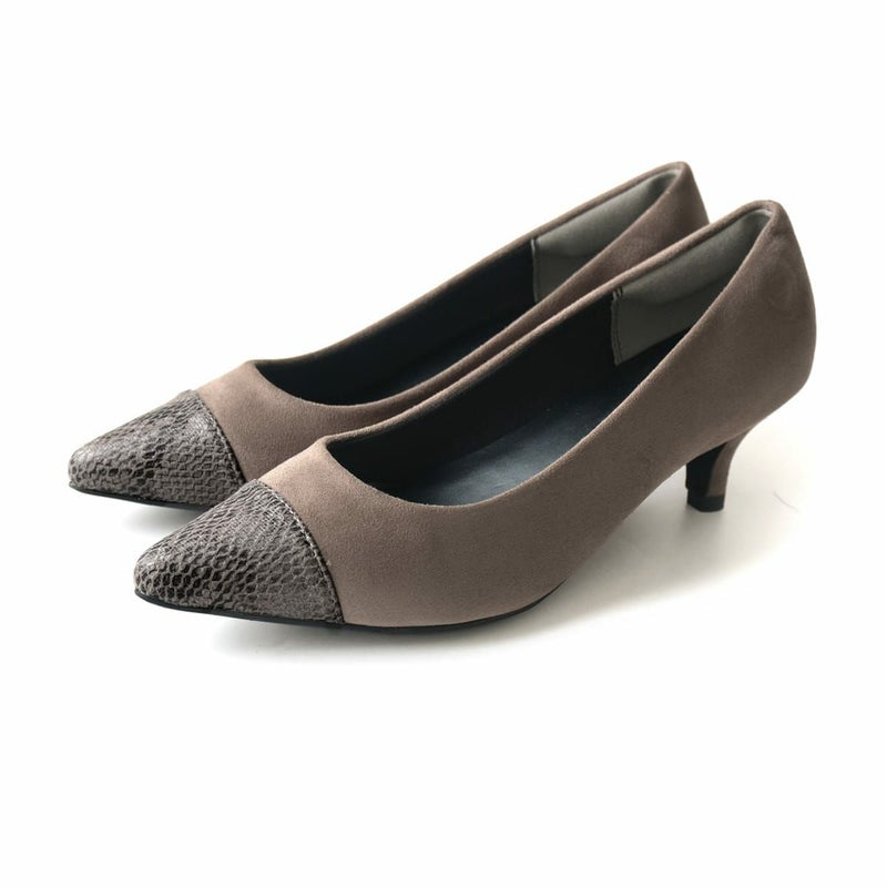 パイソン/グレー(スエード)