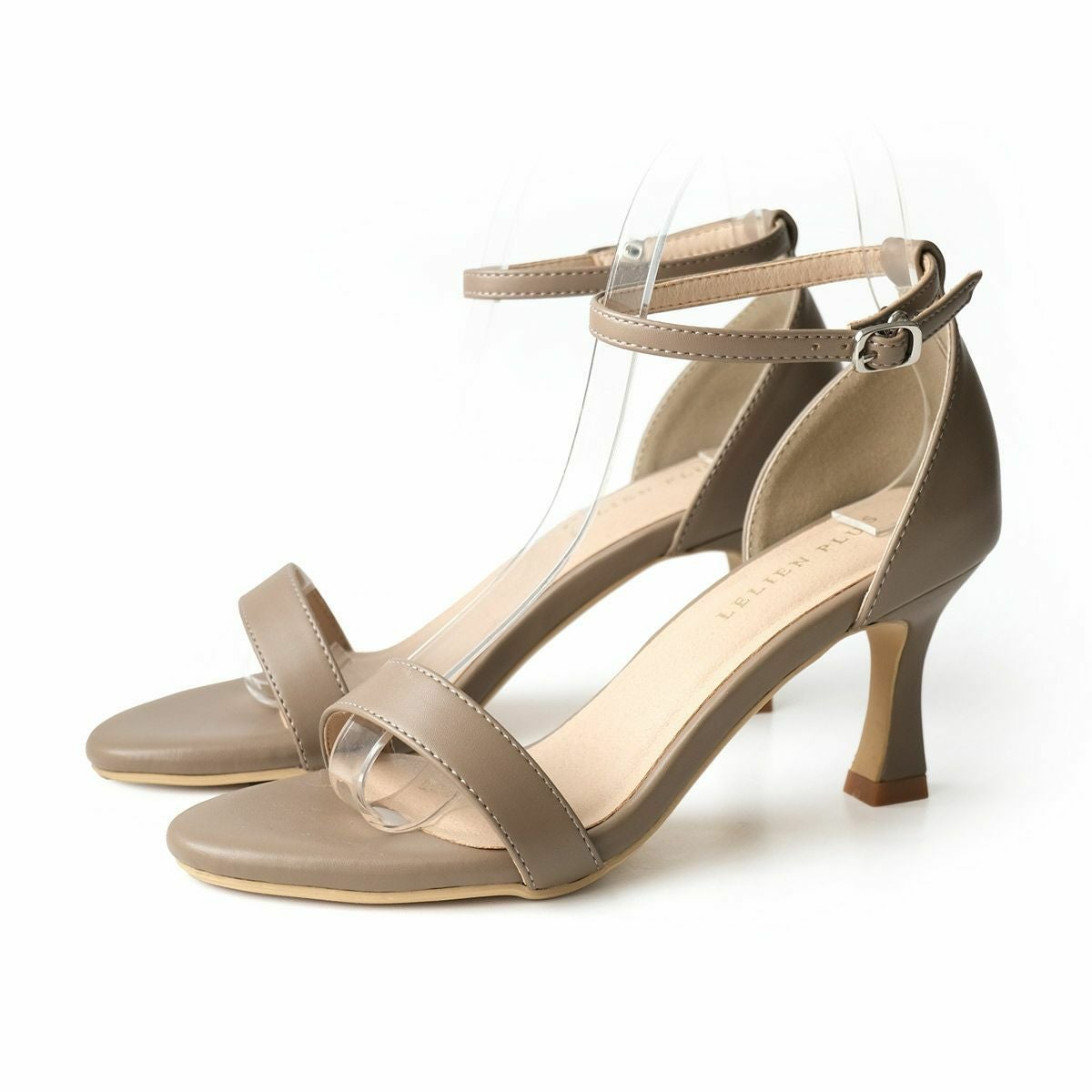 アンクルストラップ7センチヒールサンダル レディース | 《公式