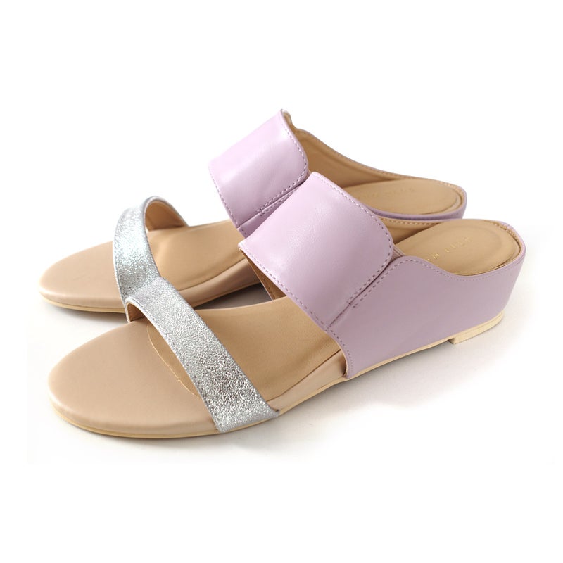 パープル(PU)×シルバー