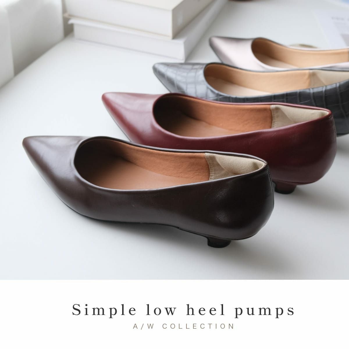 ポインテッドトゥパンプス3cmヒール レディース | 《公式》レディース