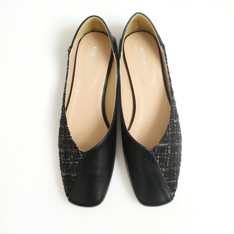 ブラック(ツイード)×ブラック(PU)