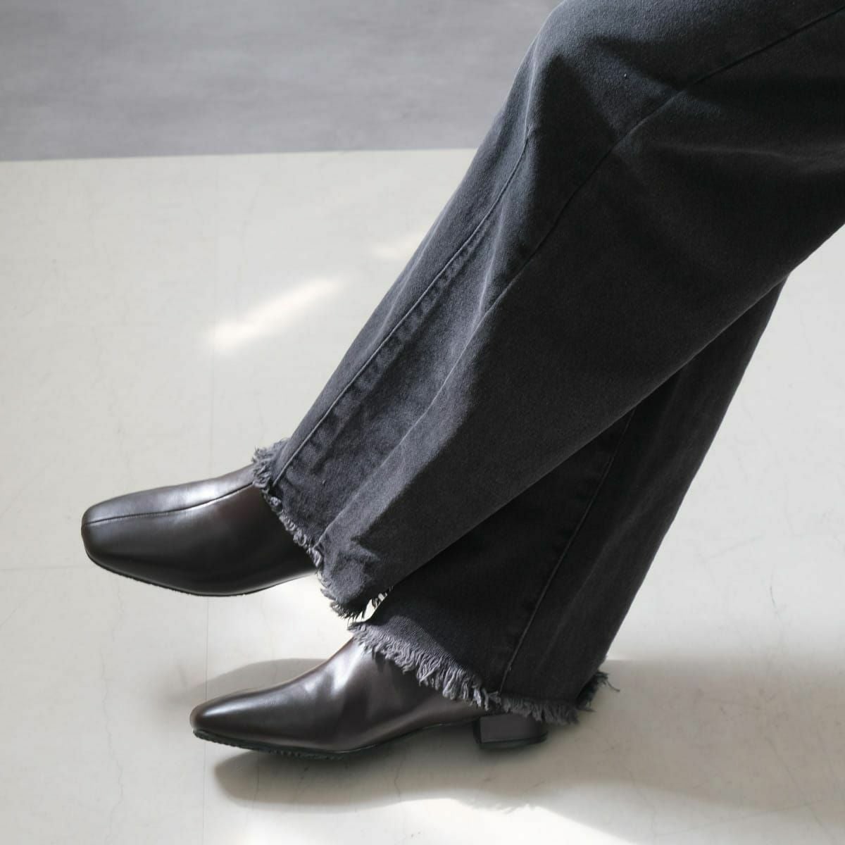 裏起毛あったか防水ストレッチブーツ生活防水ファーボア内側起毛