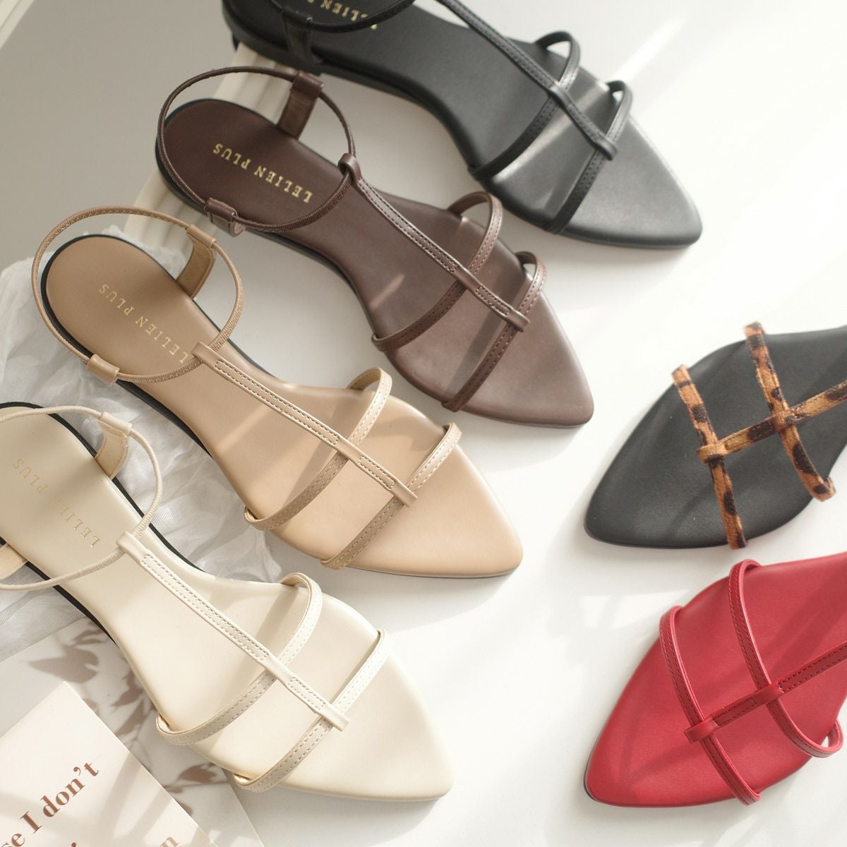 期間限定SALE】ポインテッドトゥWストラップ レディース | 《公式