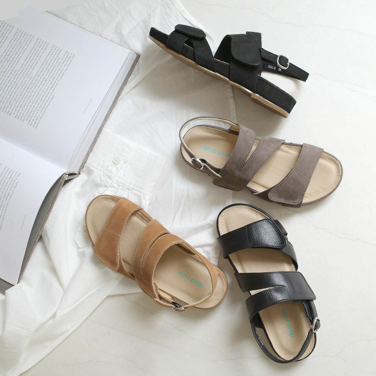 グレー スエード バックストラップサンダル ビルケンシュトック BIRKENSTOCK レディース Tokio LEVE トキオ