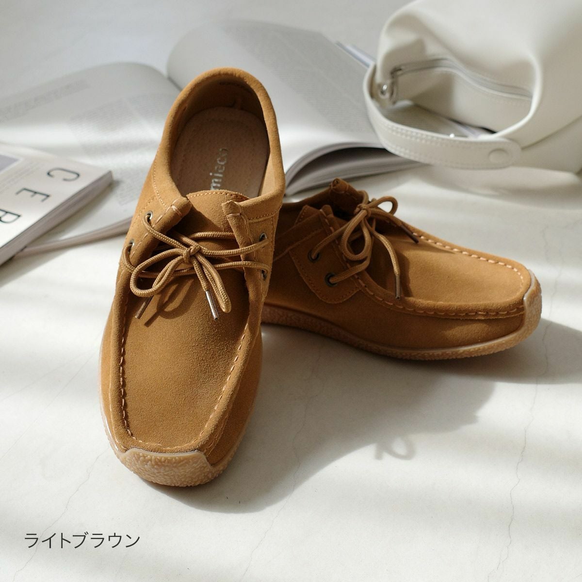 本革モカシンシューズドライビングシューズ レディース | 《公式