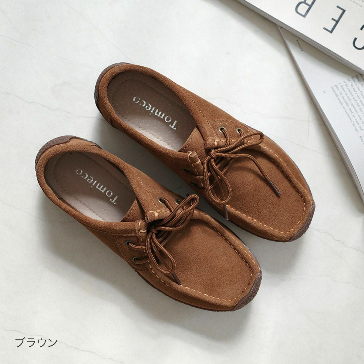本革モカシンシューズドライビングシューズ レディース | 《公式