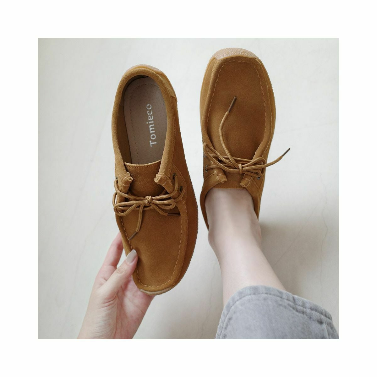 本革モカシンシューズドライビングシューズ レディース | 《公式