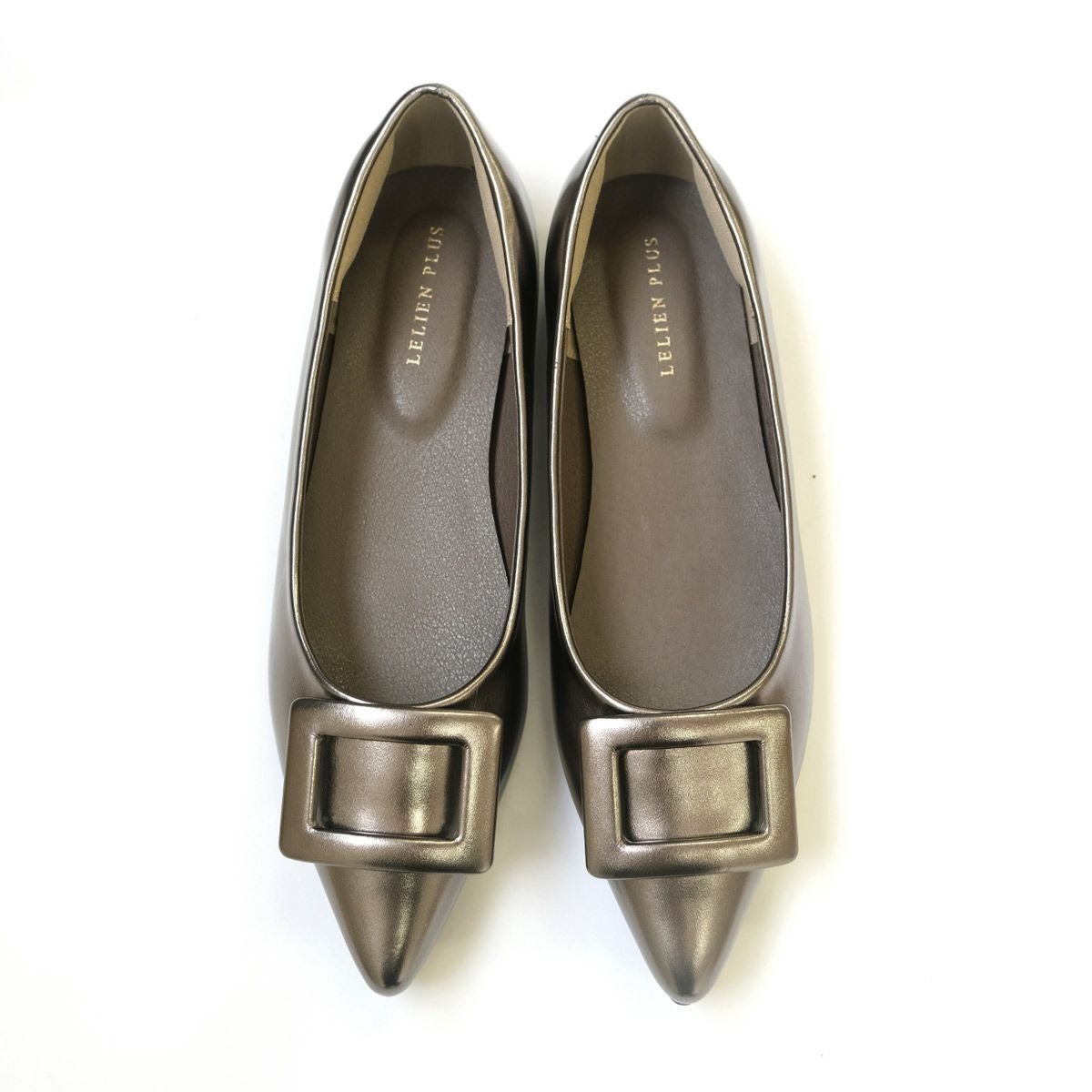 バックルモチーフフラットパンプス レディース | 《公式》レディース