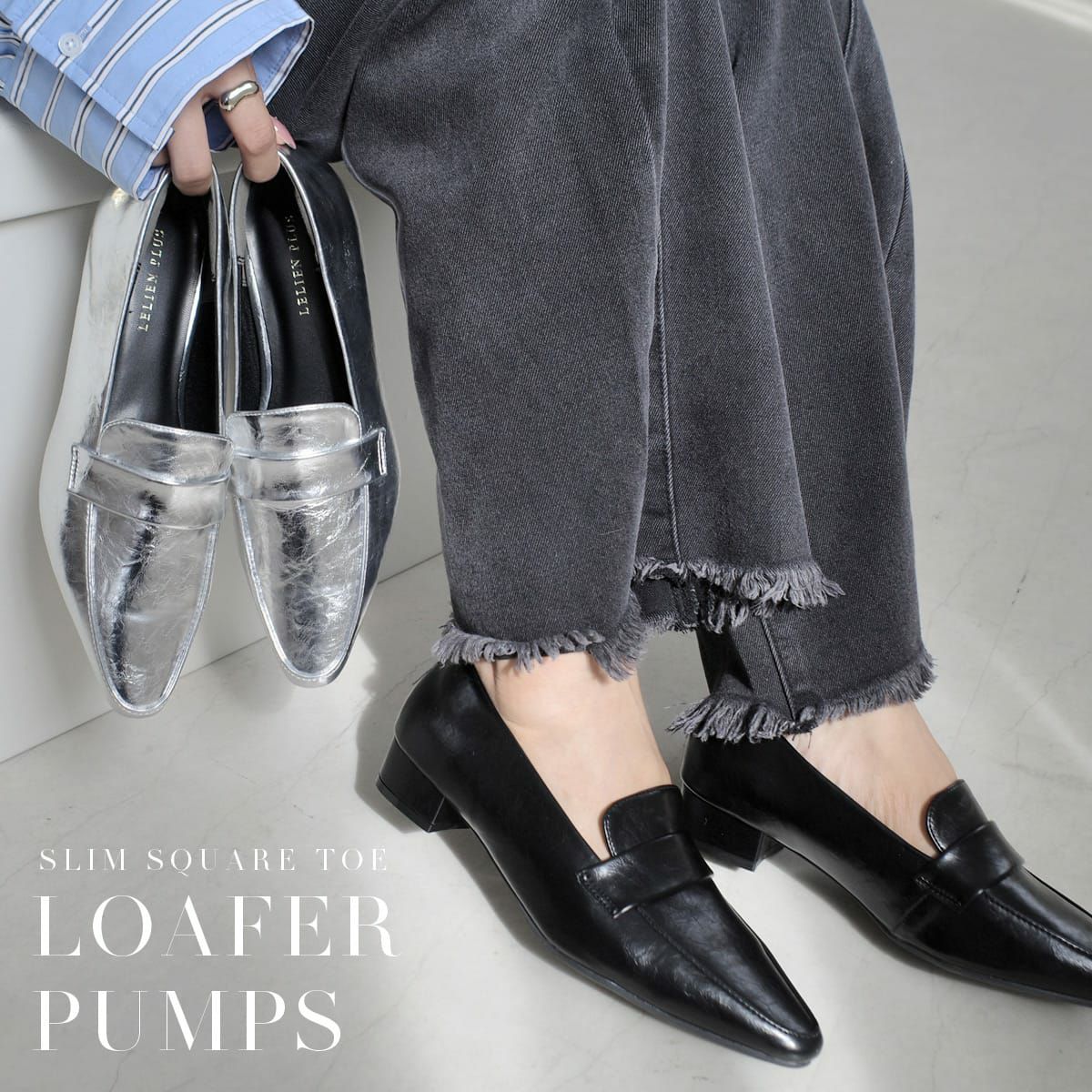 スクエアトゥ | 《公式》レディースシューズ通販 | AmiAmi アミアミ