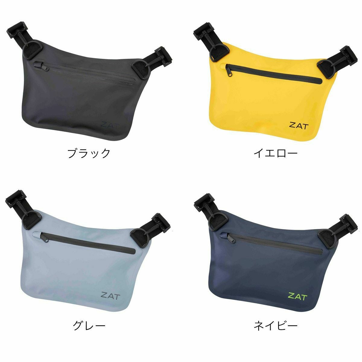 ZAT(ザット)3WAYサコッシュボディバッグウエストポーチ男女兼用バッグ