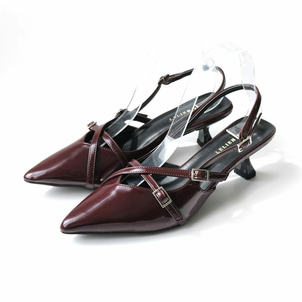 バックストラップミュールクロスストラップ レディース | 《公式