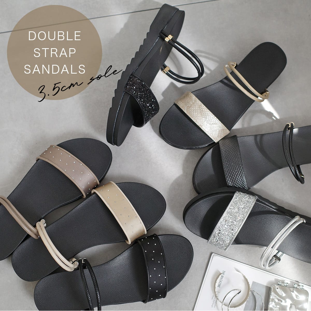 ポインテッドトゥパンプス6cmヒール CX2610-1