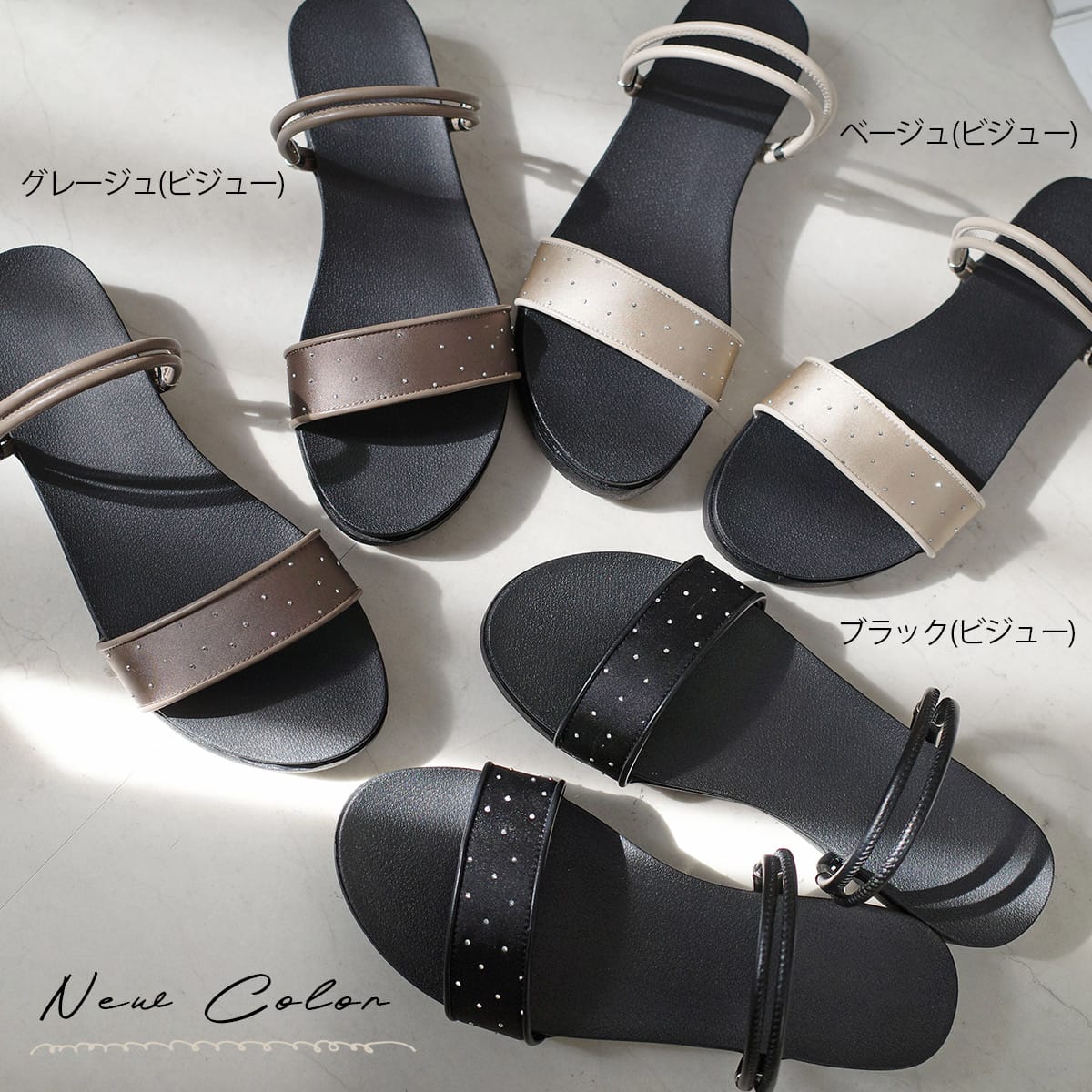 期間限定SALE】2WAY厚底ダブルストラップサンダル レディース | 《公式