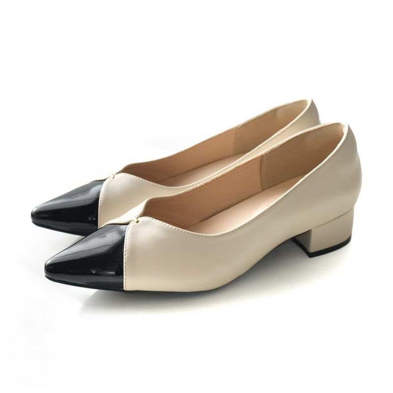 ブラック(E)×アイボリー(PU)