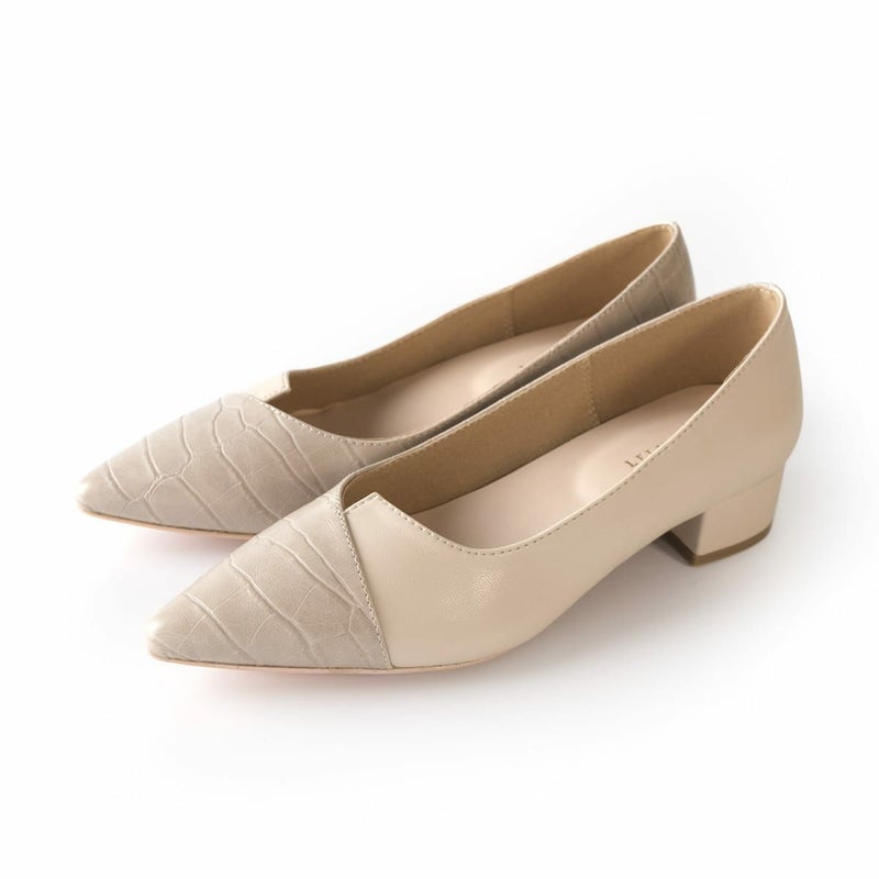 エクリュベージュ(クロコ)×IV(PU)