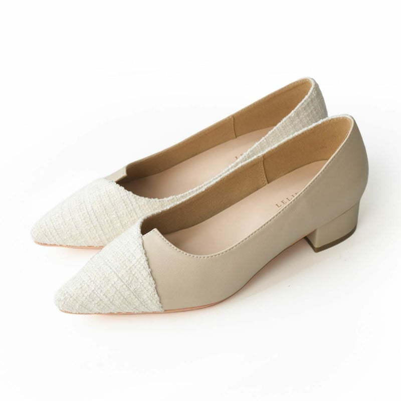 ホワイト(ツイード)×IV(PU)