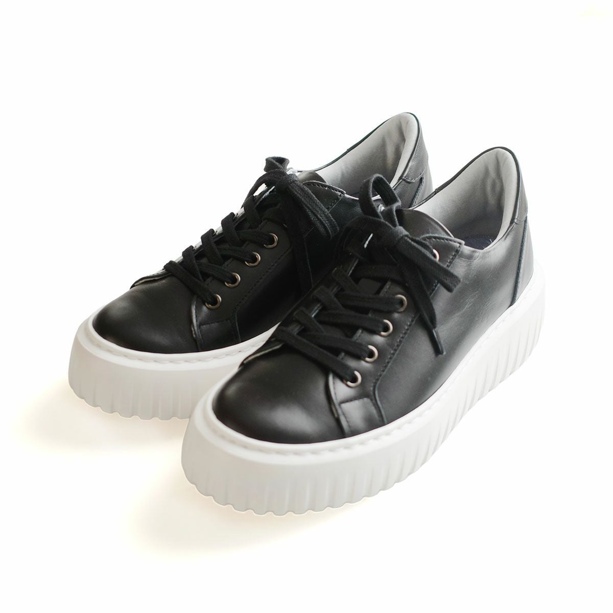 {お値下げ}【美品】 保存袋付き TOD'S 厚底スニーカー /レザー×ナイロン トッズ TOD'S スニーカー XXW0YO0P250 08V レディース シューズ レザー
