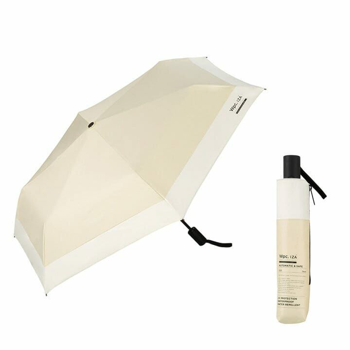 ベージュ×オフ