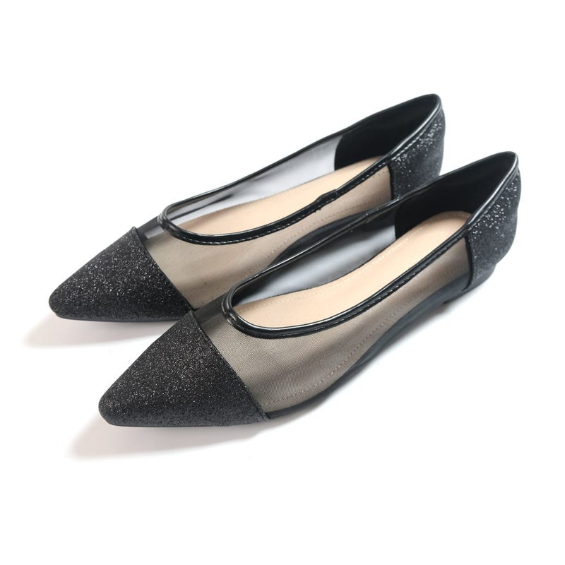 ブラックグリッター(チュール)