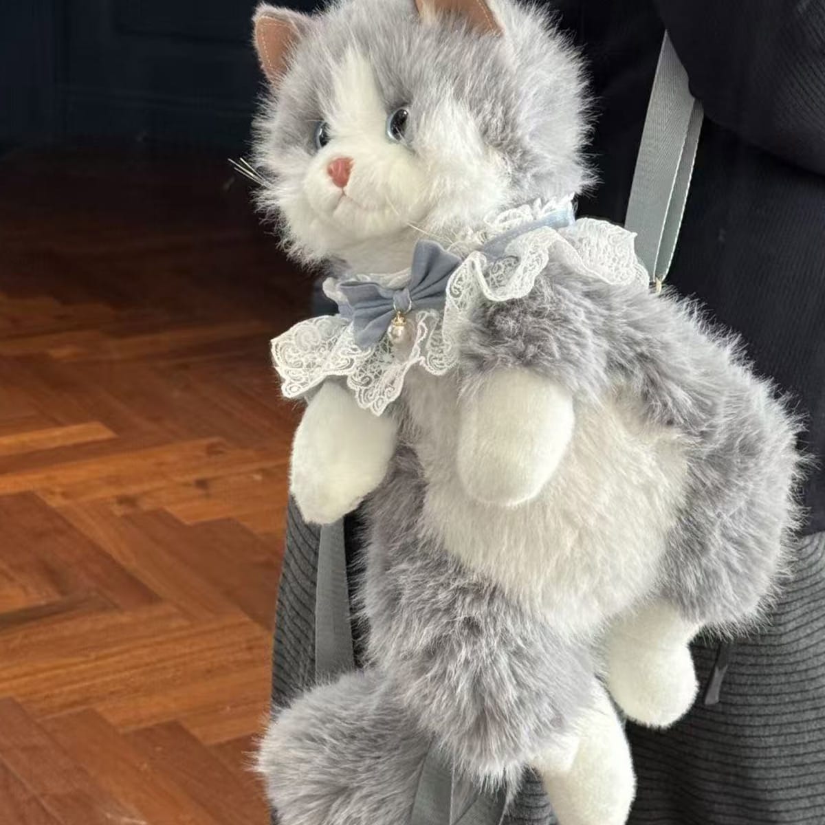 ぬいぐるみリュックぬいぐるみバッグねこ レディース | 《公式