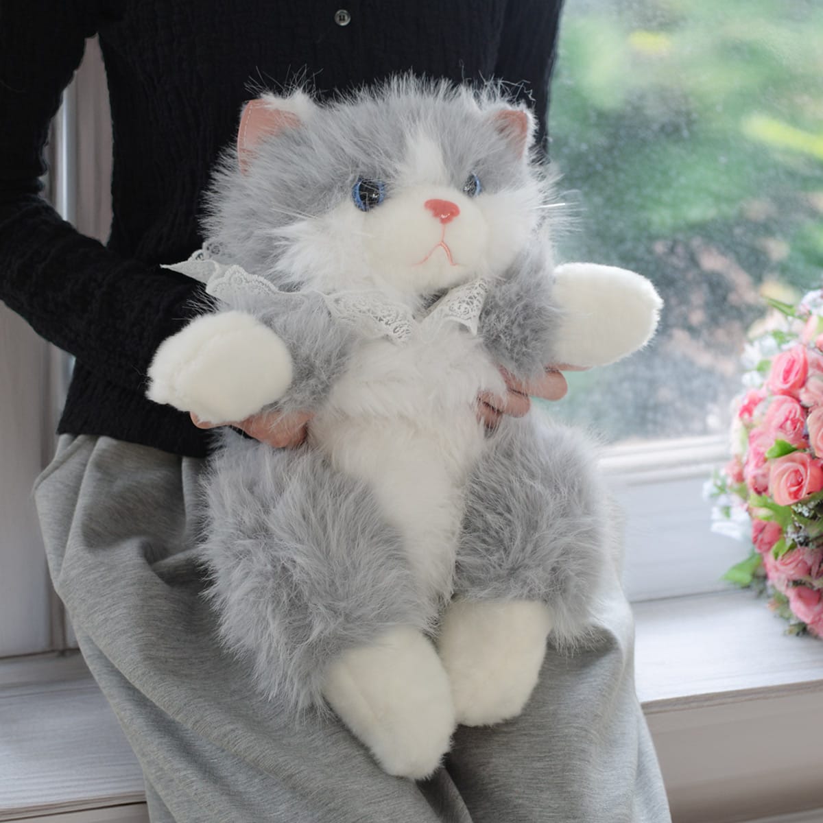 ぬいぐるみリュックぬいぐるみバッグねこ レディース | 《公式